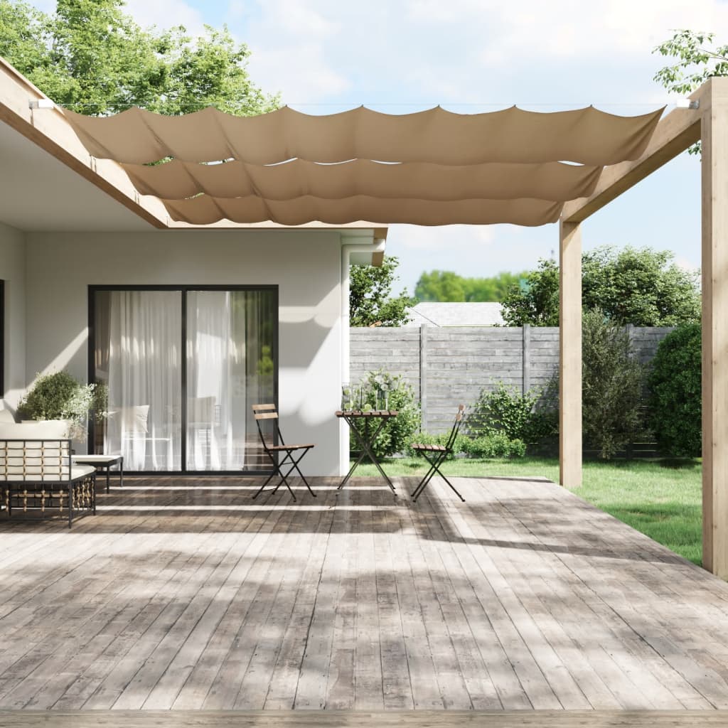 Vetonek Toldo vertical tela oxford gris taupé 140x360 cm