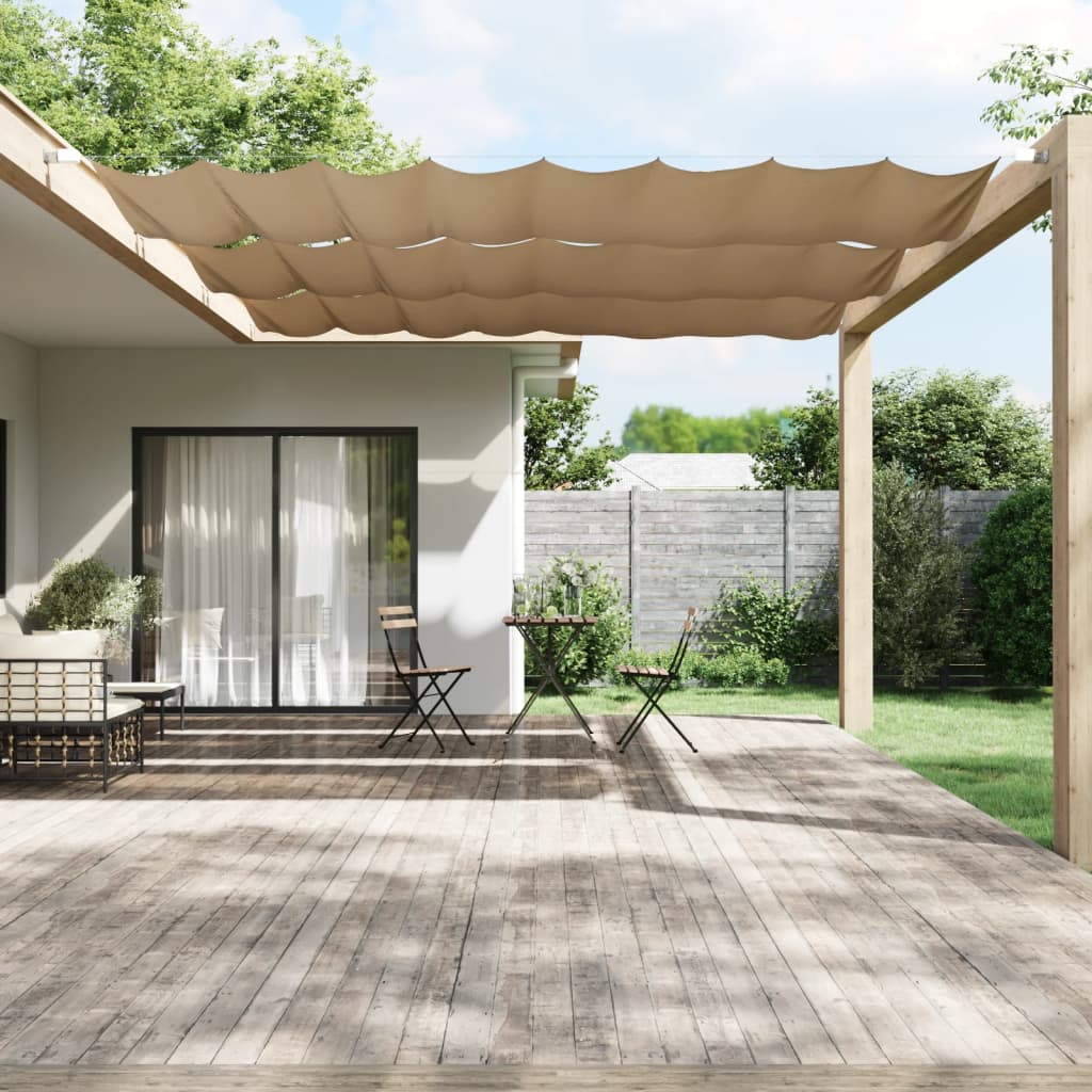 Vetonek Toldo vertical tela oxford gris taupé 180x360 cm