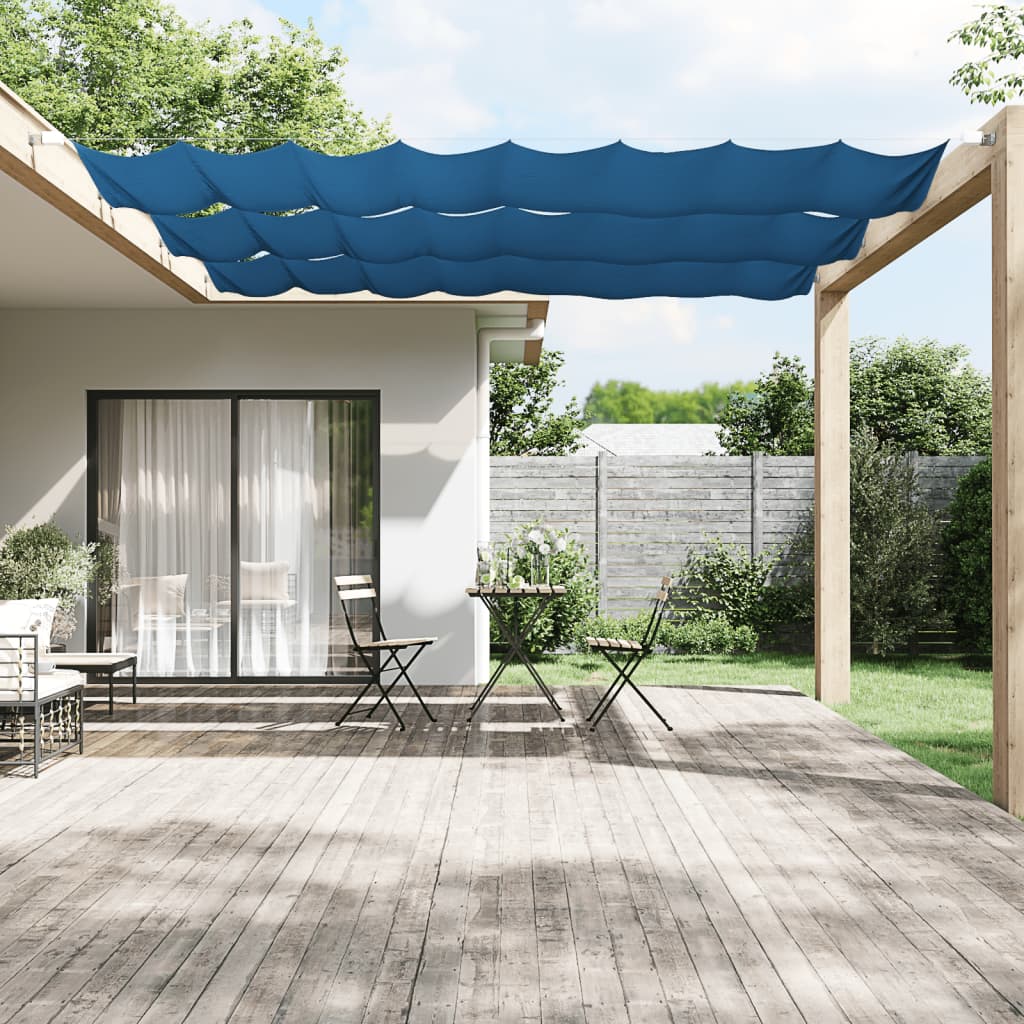 Vetonek Toldo vertical tela oxford azul 60x360 cm