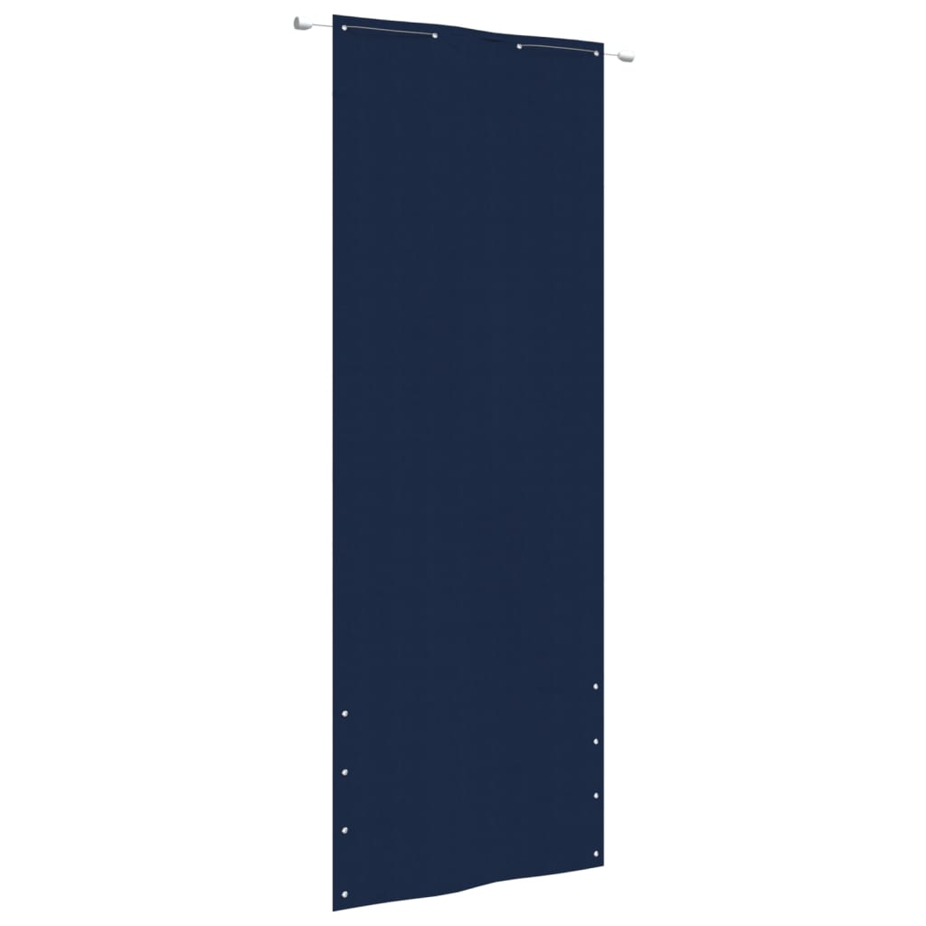 Vetonek Toldo para balcón de tela oxford azul 80x240 cm