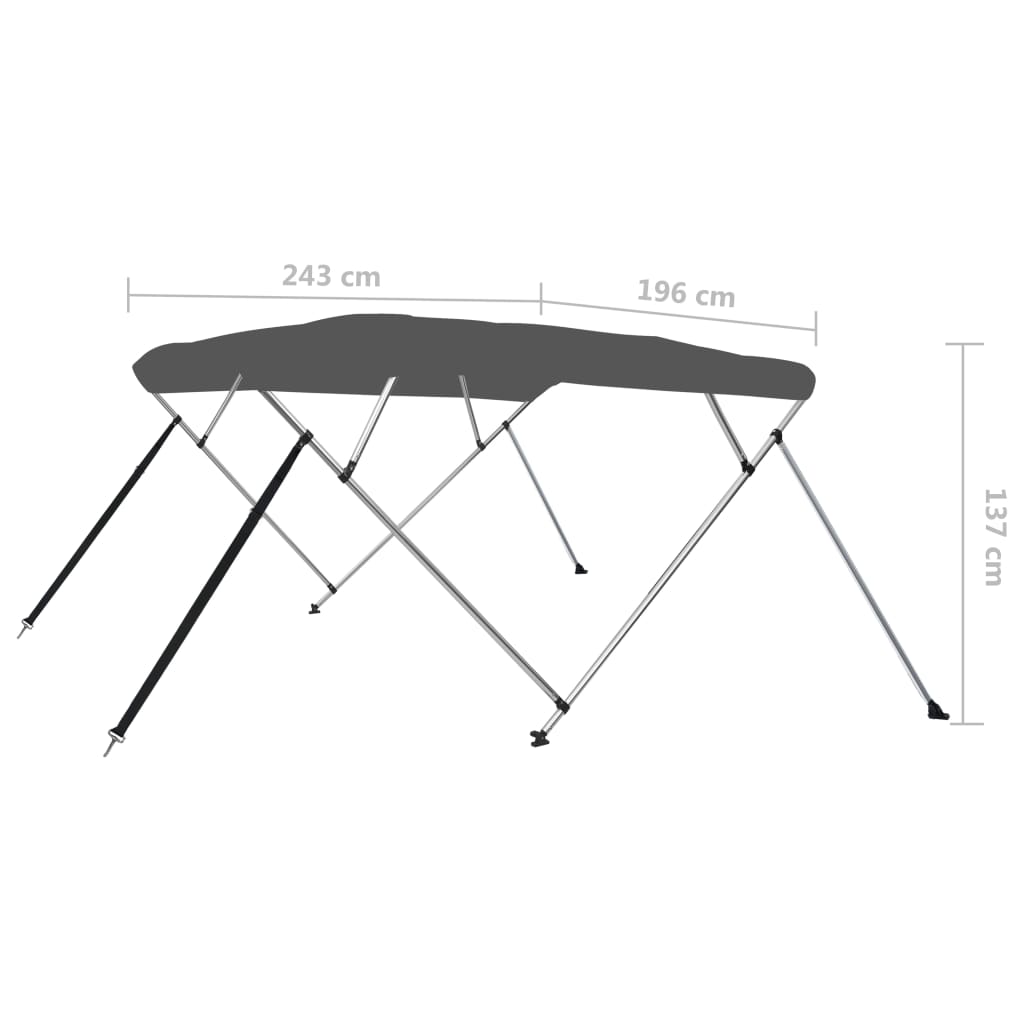 43x196x137 cm CM Gerk Bimini