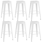 Set de muebles de bar de 7 piezas blanco - Vetonek