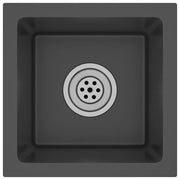 Fregadero hecho a mano acero inoxidable negro v8997 - Vetonek