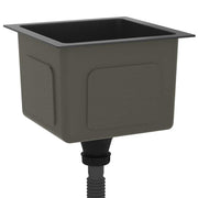 Fregadero hecho a mano acero inoxidable negro v8997 - Vetonek