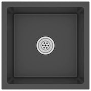 Fregadero hecho a mano acero inoxidable negro v9017 - Vetonek