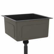 Fregadero hecho a mano acero inoxidable negro v9017 - Vetonek