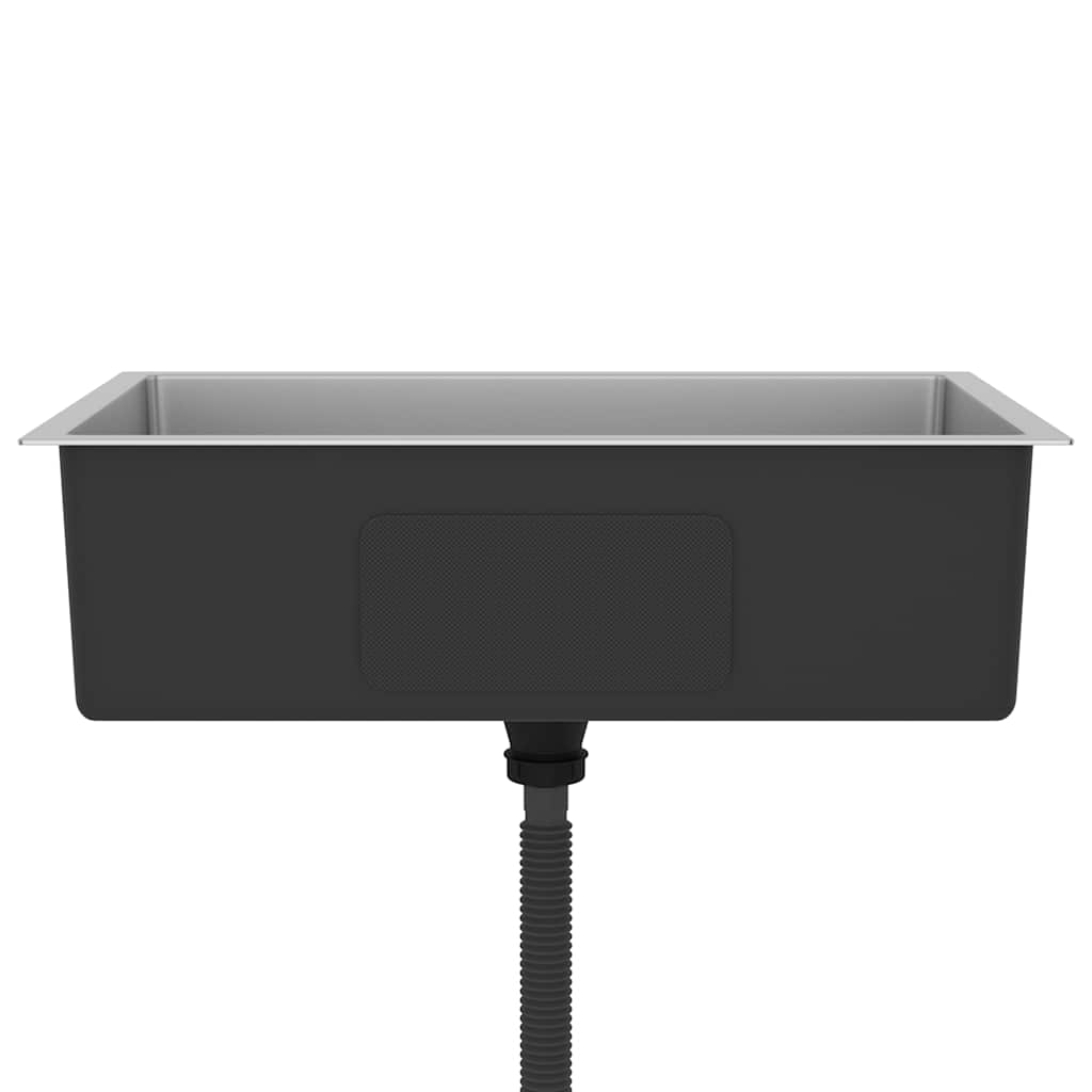 Fregadero de cocina hecho a mano de acero inoxidable v9161 - Vetonek