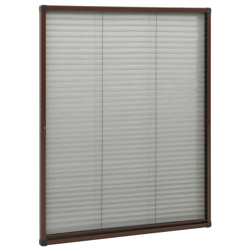 Pleasant Mosquito Net per Windows Brown Aluminium 60x80cm