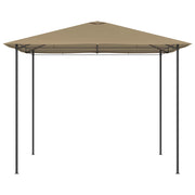 Cenador gris taupé 3x3x2,6 m 160 g/m² v4448 - Vetonek