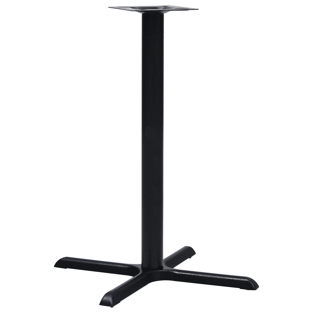 Vetonek Pata de mesa de bistró hierro fundido negro 76x76x107 cm