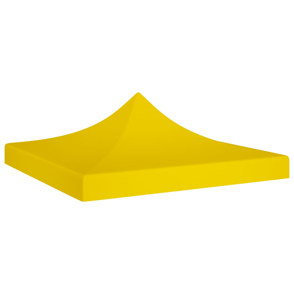 Vetonek Techo de carpa para celebraciones amarillo 3x3 m 270 g/m²