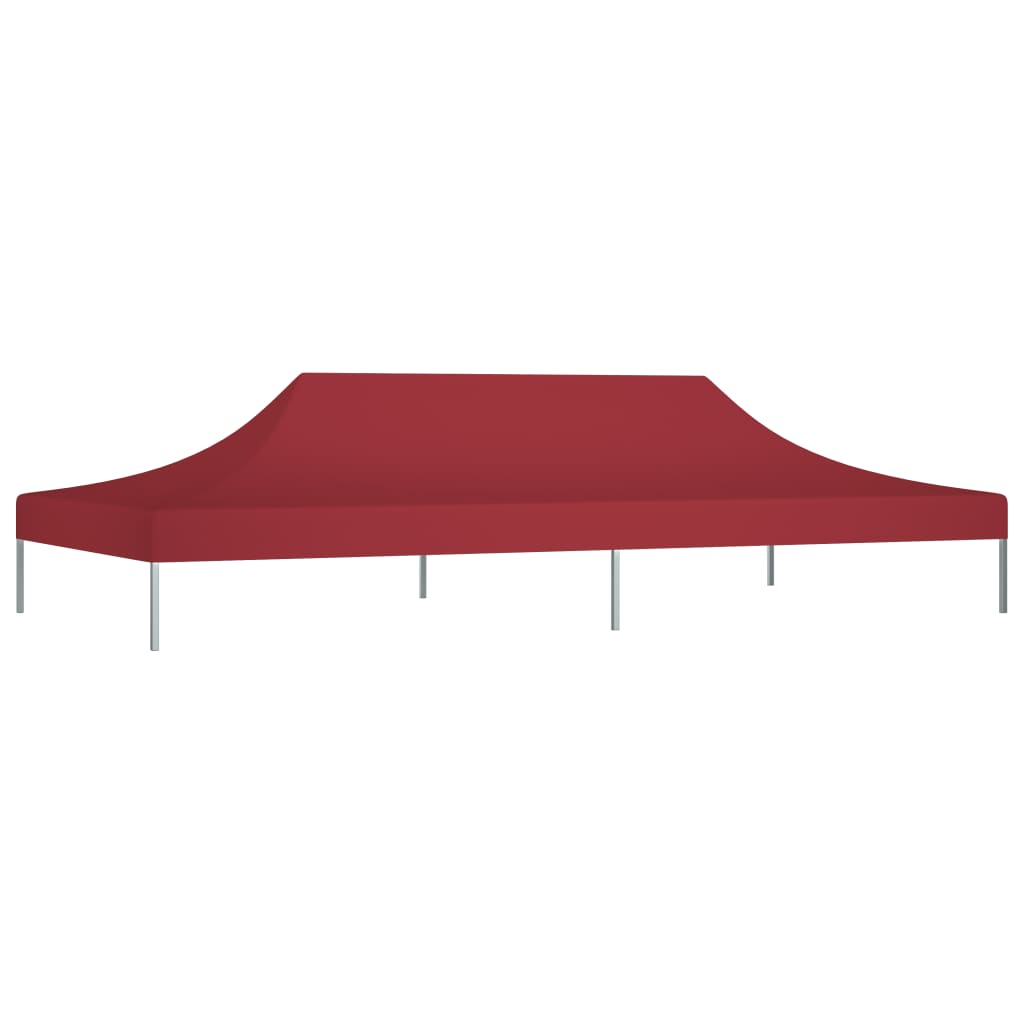 Tenda telhado para celebrações da Borgonha 6x3 m 270 g/m²