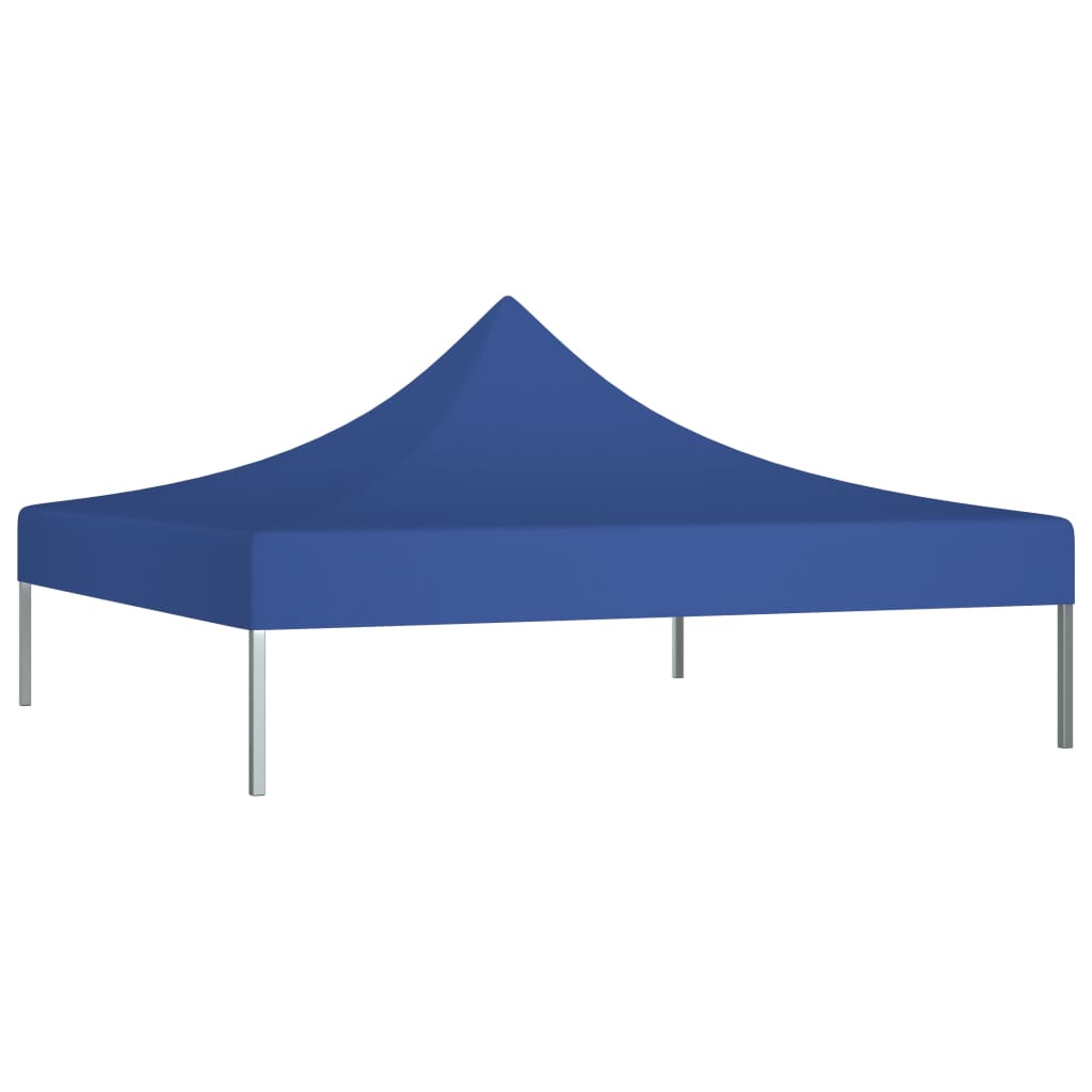 Techo de carpa para celebraciones azul 2x2 m 270 g/m²