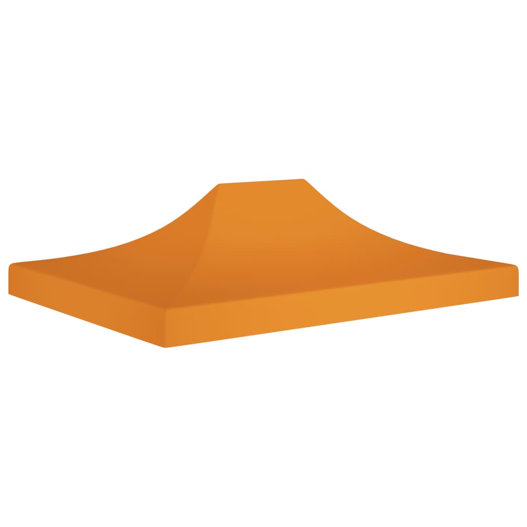 Vetonek Techo de carpa para celebraciones naranja 4x3 m 270 g/m²