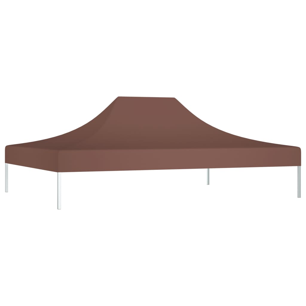 Teto teto para celebrações marrons 4x3 m 270 g/m²