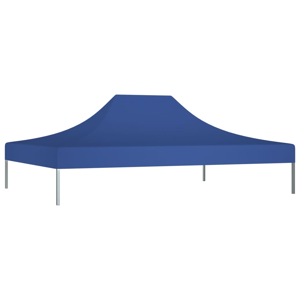 Techo de carpa para celebraciones azul 4,5x3 m 270 g/m²