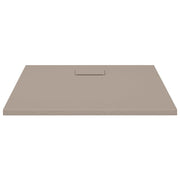 Plato de ducha SMC rectangular de resina y fibra, modelo estándar antideslizante - Vetonek