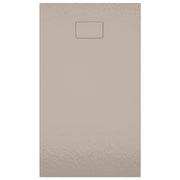 Plato de ducha SMC rectangular de resina y fibra, modelo estándar antideslizante - Vetonek