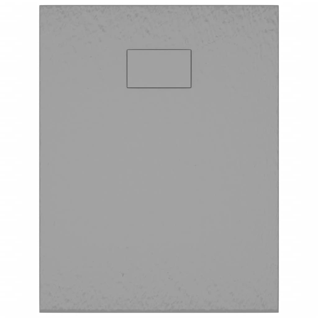 Plato de ducha SMC gris 90x70 cm vidaXL