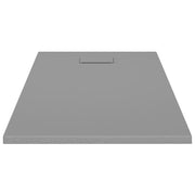 Plato de ducha SMC rectangular de resina y fibra, modelo estándar antideslizante - Vetonek