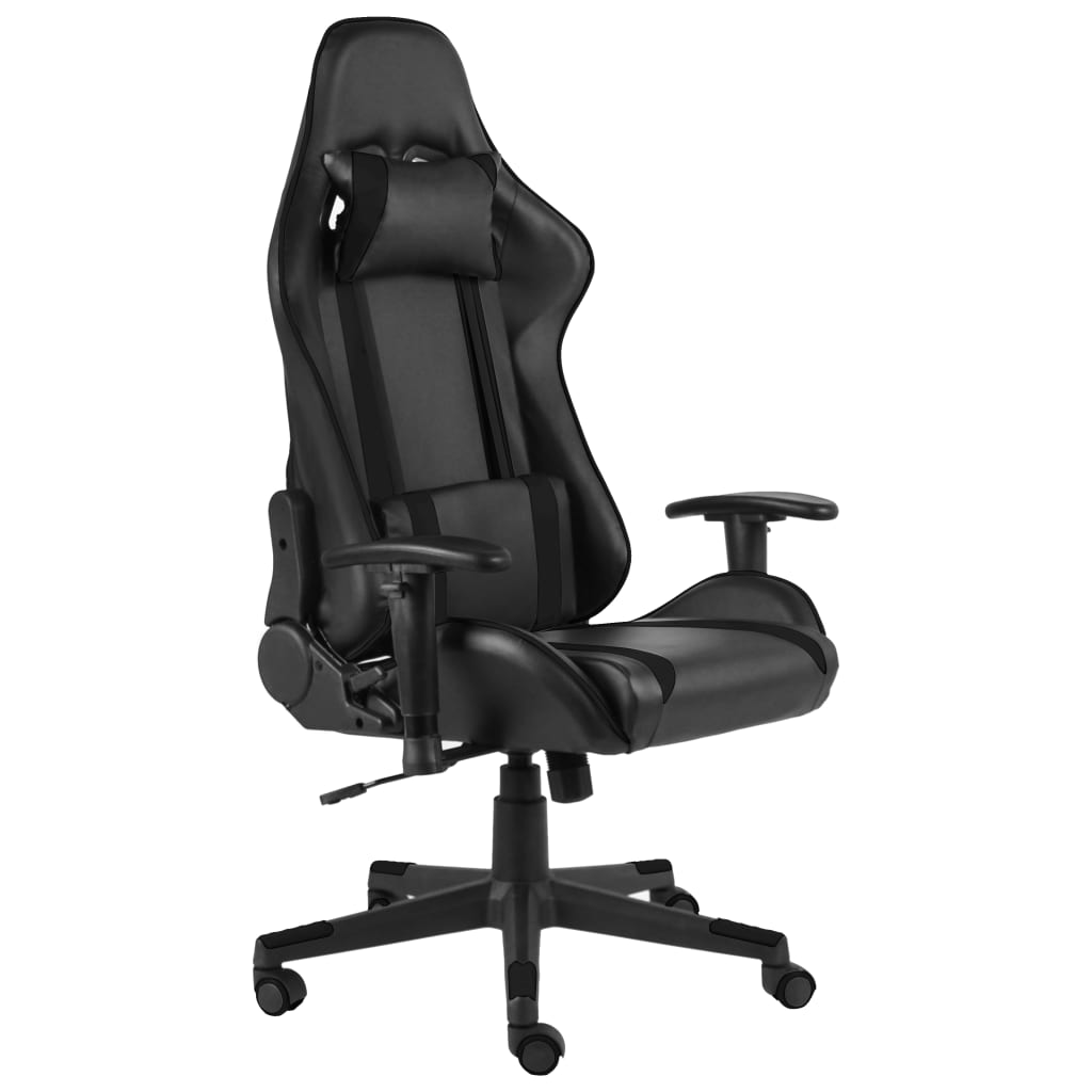 Vetonek Silla gaming giratoria PVC negro