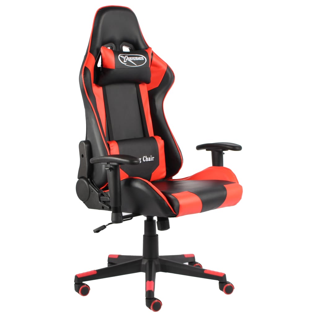 Vetonek Silla gaming giratoria PVC rojo