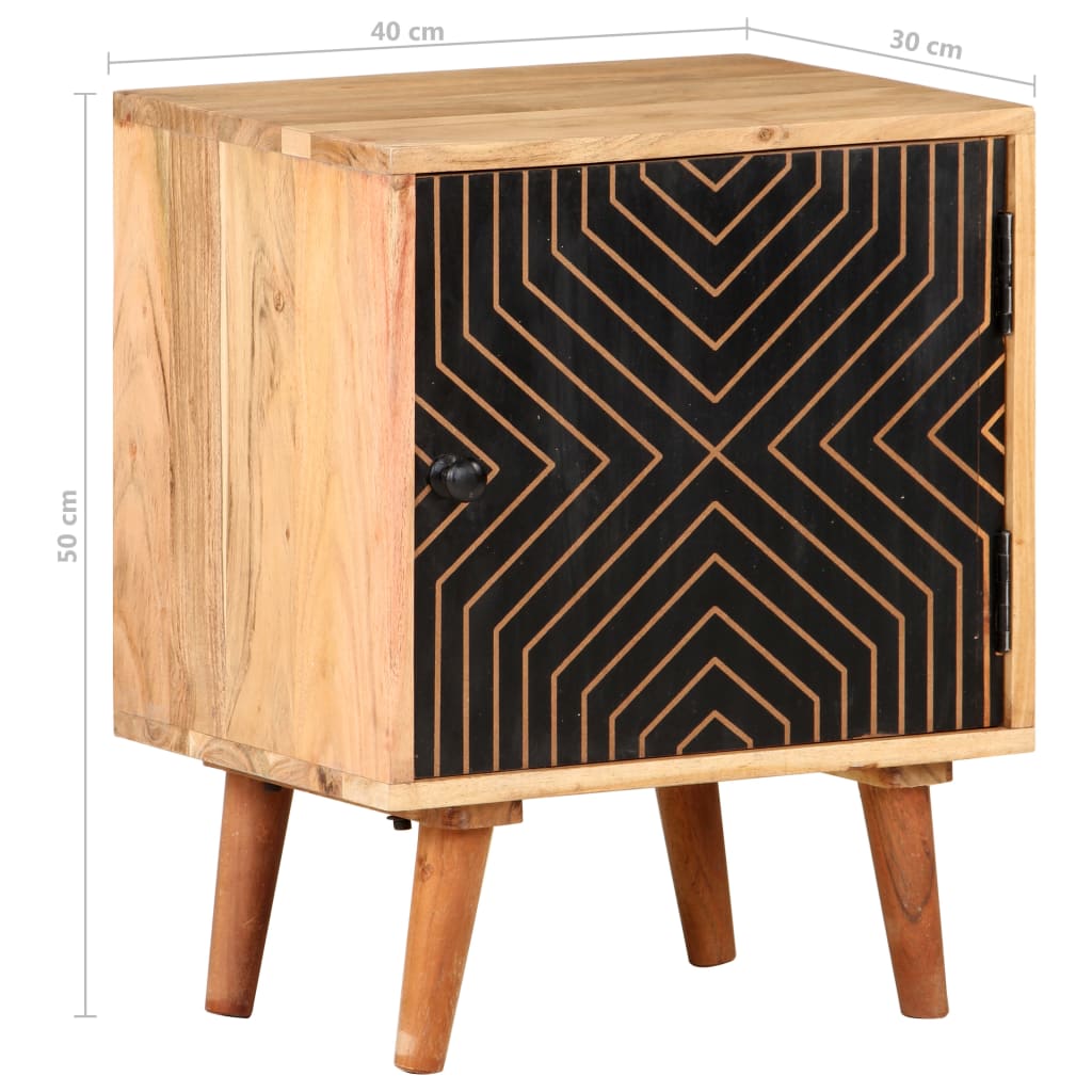 Acacia Sound Wooden Night Type 40x30x50 cm