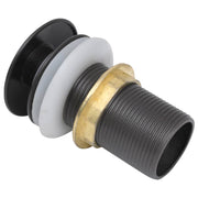 Desagüe de empuje sin función desbordamiento gris 6,4x6,4x9,1cm - Vetonek