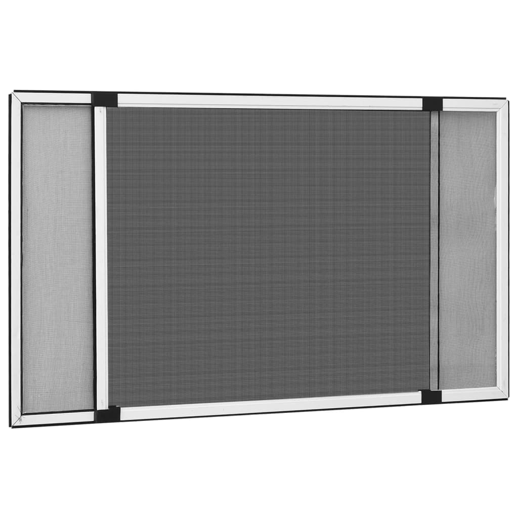 Vetonek Mosquitera extensible para ventanas blanco (75-143)x50 cm