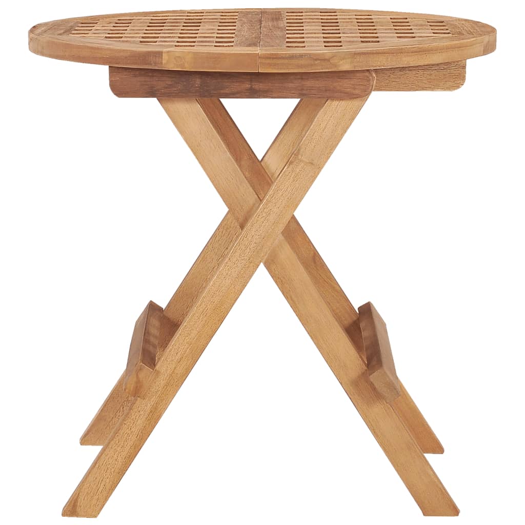 Folding Massy Wooden Garden Table 50x50x50 cm