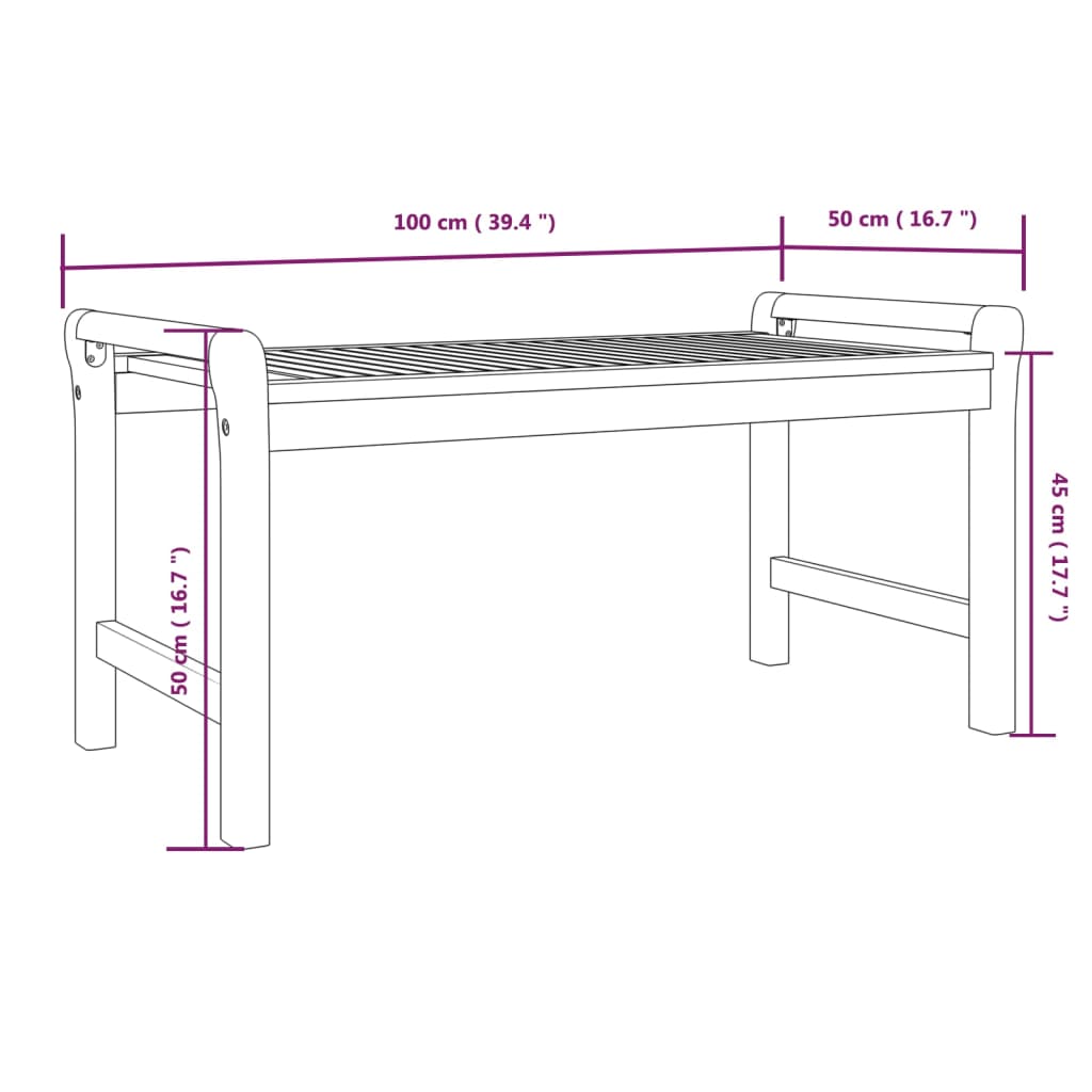 Set de muebles de jardín 4 pzs y cojines madera maciza acacia vidaXL