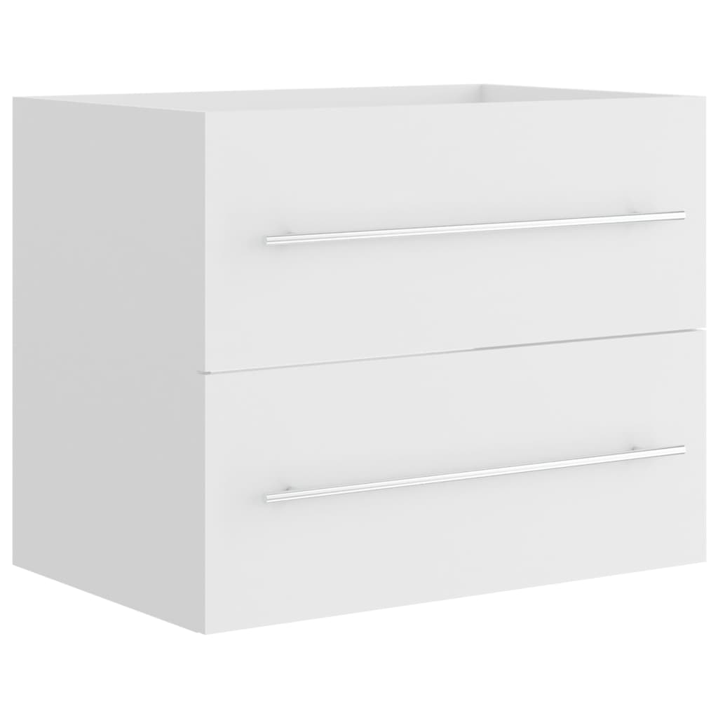 Mueble de lavabo madera de ingeniería blanco 60x38,5x48 cm - Vetonek
