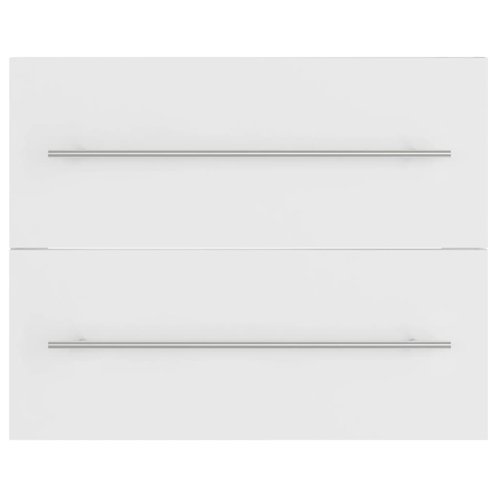 Mueble de lavabo madera de ingeniería blanco 60x38,5x48 cm - Vetonek