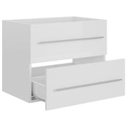 Mueble de lavabo madera sintetizada Nexus blanco brillo 60x38,5x48 cm - Vetonek