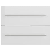 Mueble de lavabo madera sintetizada Nexus blanco brillo 60x38,5x48 cm - Vetonek