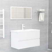 Mueble de lavabo madera de ingeniería blanco 80x38,5x45 cm v0726 - Vetonek