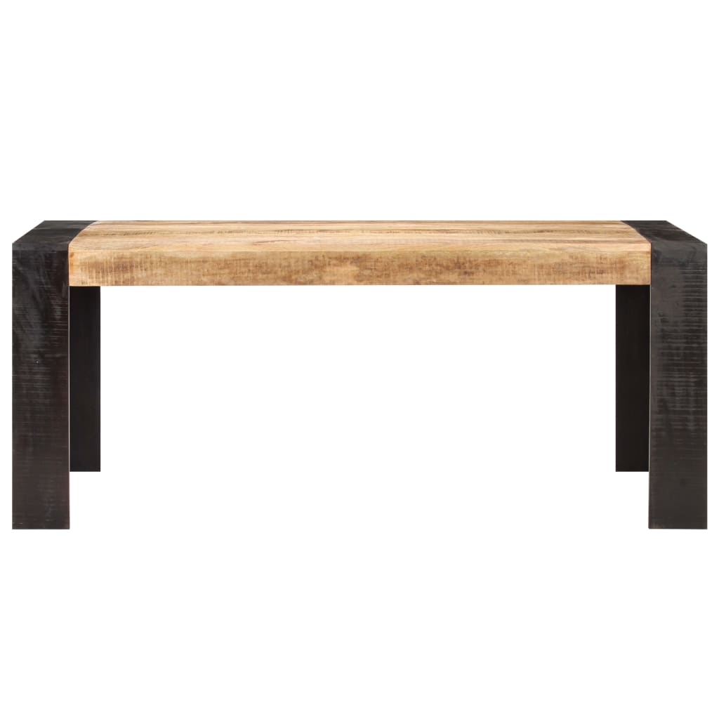 Mesa de comedor de madera maciza de mango 180x90x76 cm vidaXL