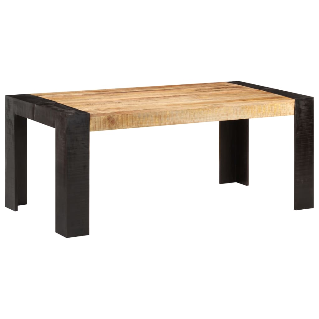 Mesa de comedor de madera maciza de mango 180x90x76 cm vidaXL