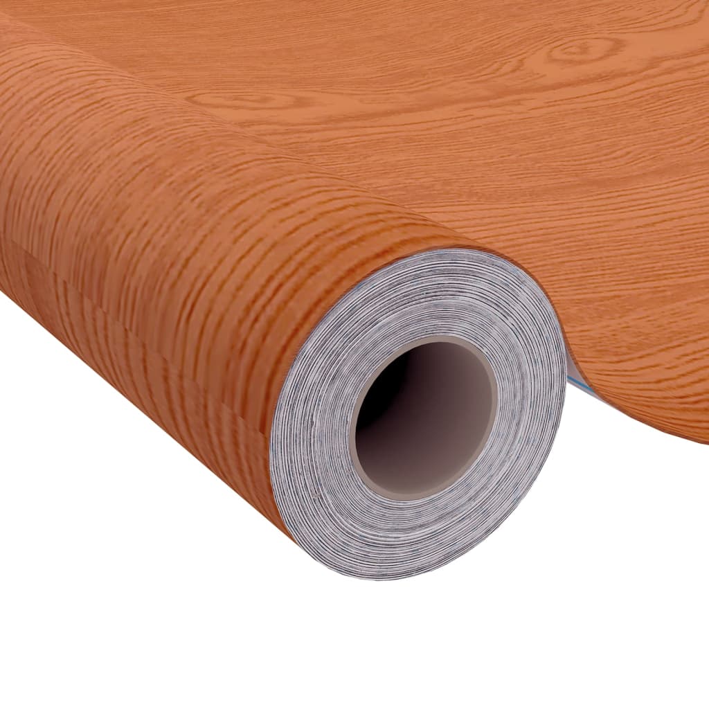 Láminas autoadhesivas para muebles PVC roble claro 500x90 cm