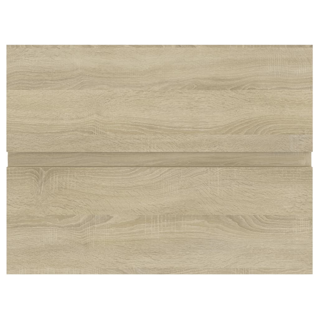 Set de muebles de baño 2 pzas madera roble Nexus vidaXL