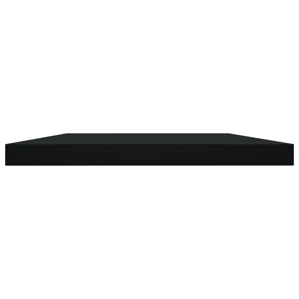 Estantes para estantería 8 uds negro 40x20x1,5 cm vidaXL