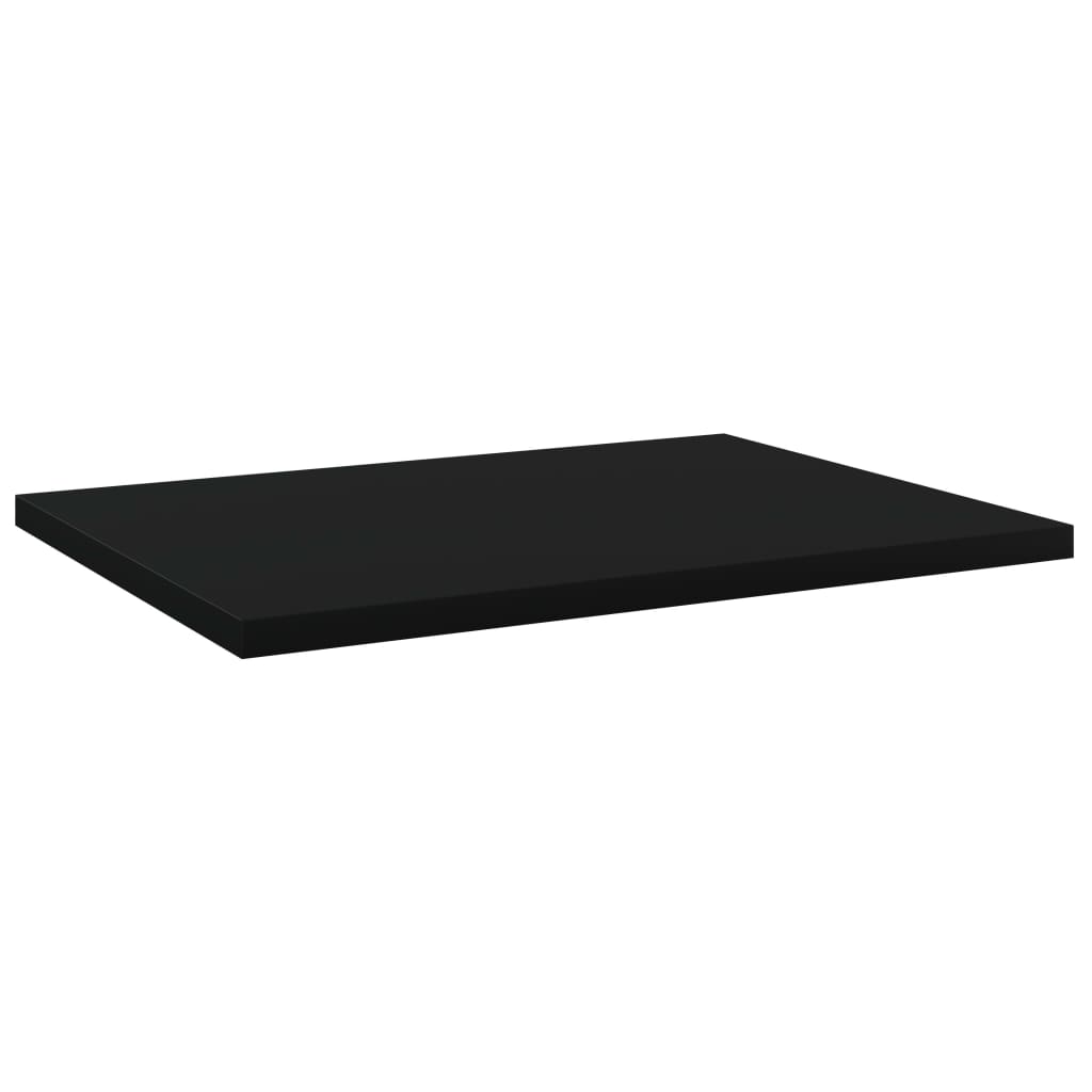 Estantes para estantería 8 uds negro 40x30x1,5 cm vidaXL