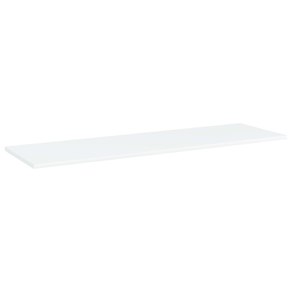 Estantes para estantería 4uds blanco 100x30x1,5cm vidaXL