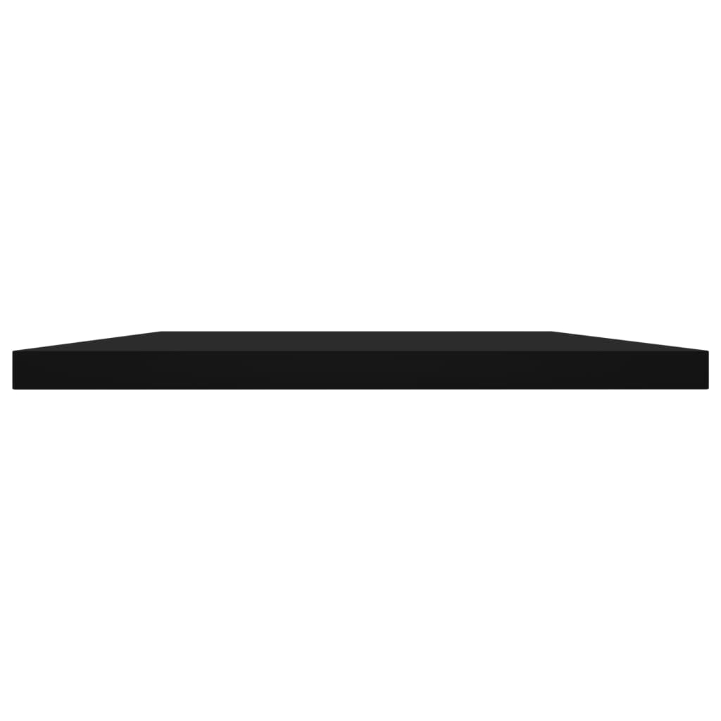 Estantes para estantería 4 uds negro 100x30x1,5cm vidaXL