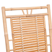 Rocking chair with bamboo cushion V8376 Vetonek