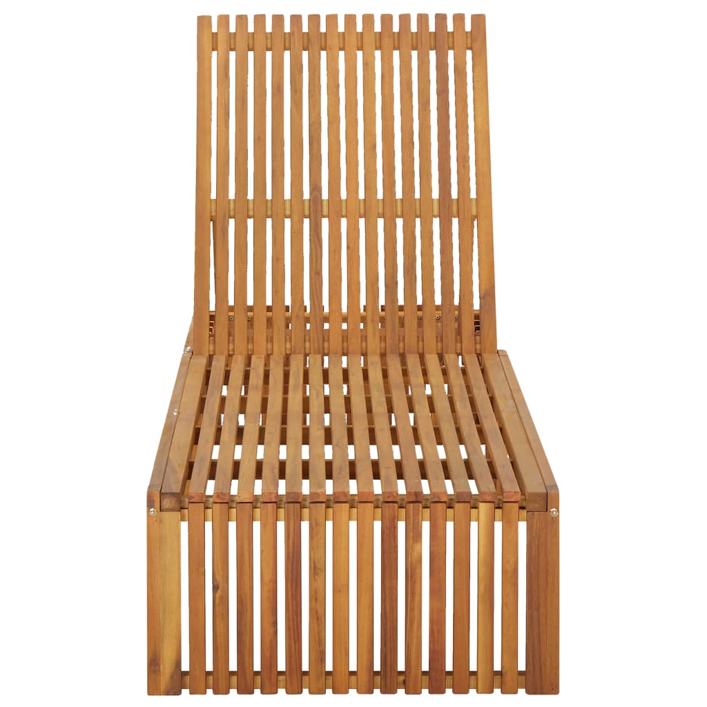 Loom with solid wood cushion of acacia