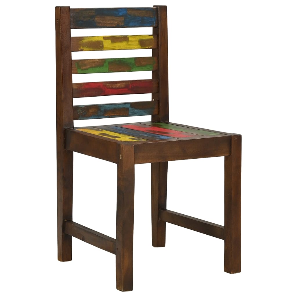 Dining chairs 2 units Recycled solid wood