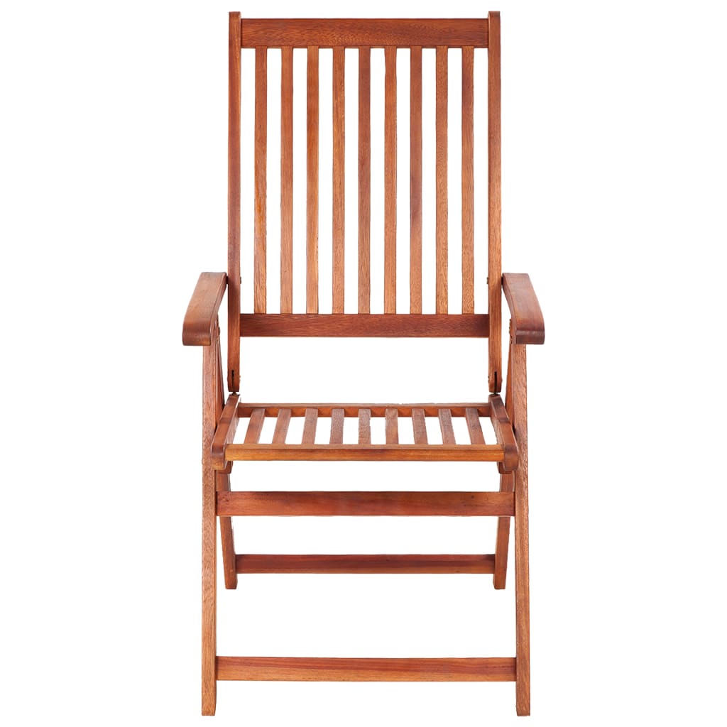 Folding garden chairs 6 UDS solid wood of acacia