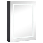 Vetonek Mueble de baño con espejo LED 50x13x70 cm
