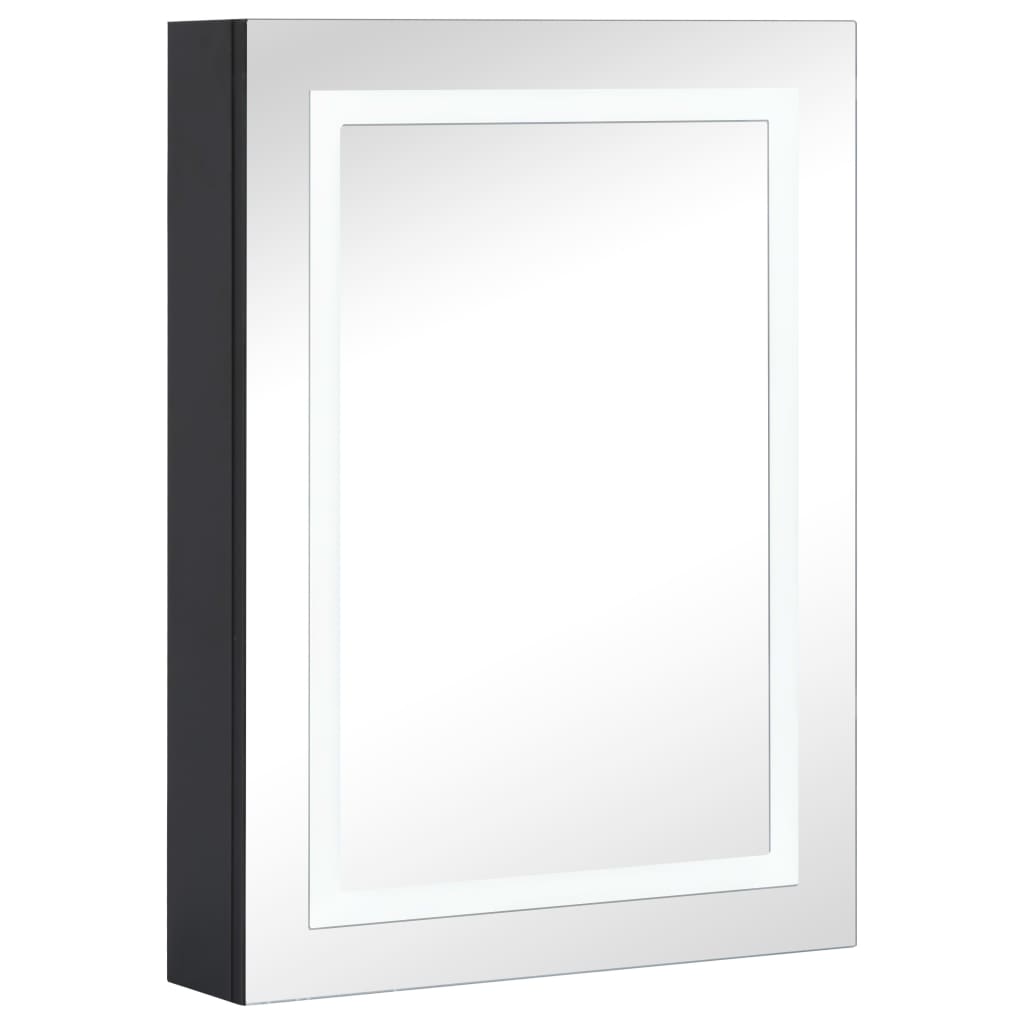 Vetonek Mueble de baño con espejo LED 50x13x70 cm